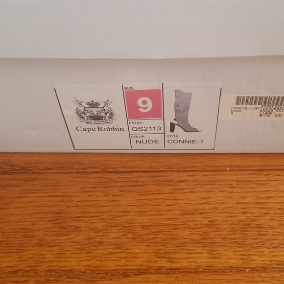 Cape Robbin Nude Boots  NWT - Picture 6 of 7